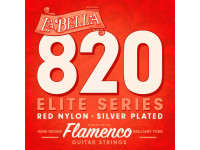 La Bella 820 Red Nylon Flamenco Strings La Bella 820 Red Nylon Flamenco Strings